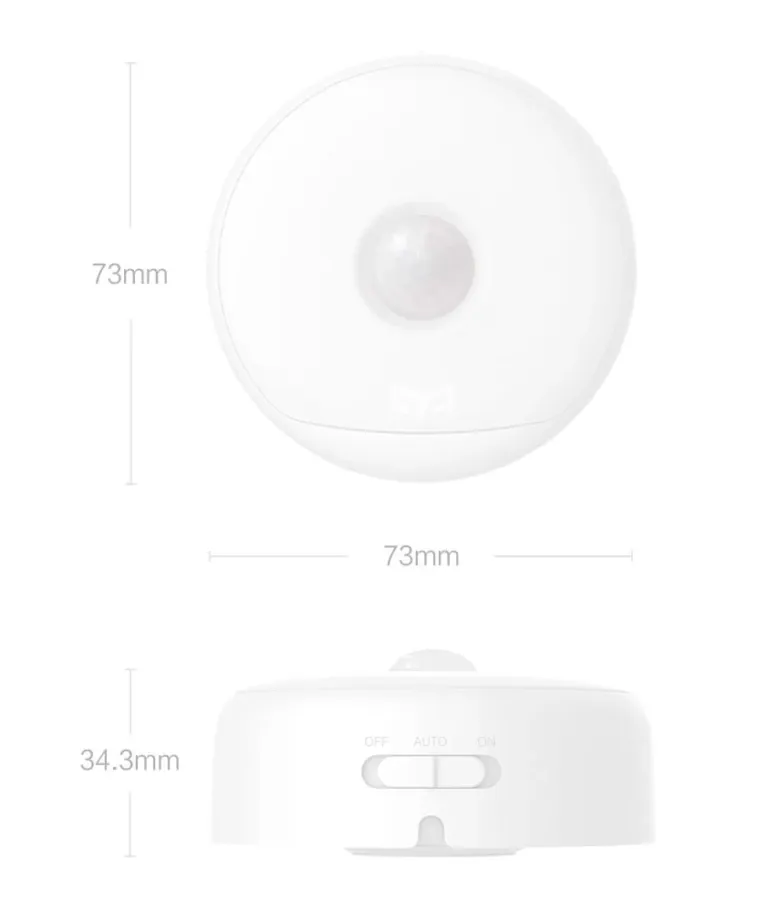 Đèn Cảm Biến Yeelight Motion Sensor Nightlight – Bản Pin | AKIA