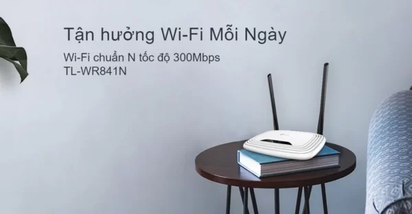 Bộ Phát Wifi Tp-Link Tl-Wr841N, 300Mbps, 2.4 Ghz