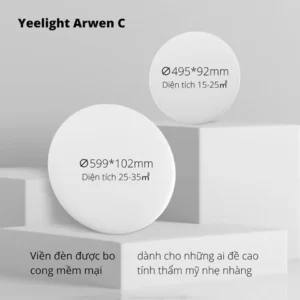 Đèn Led Ốp Trần Yeelight Arwen 450S Và 550S
