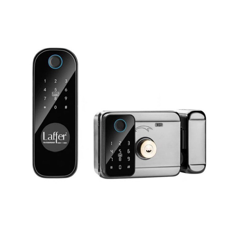 Khoá cửa thông minh 5 IN 1 Laffer A12 - Dùng cho cửa cổng - AKIA Smart Home