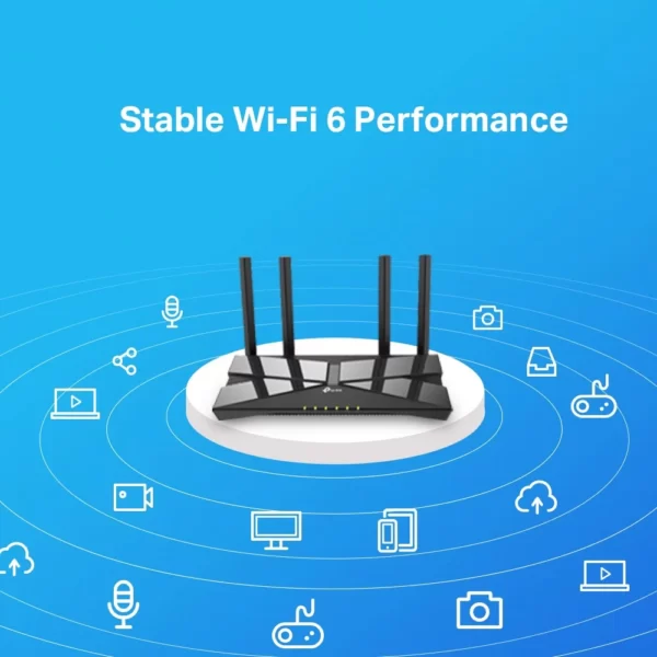 Router Wifi 6 Tp-Link Archer Ax10 Băng Tần Kép Ax1500 - Hàng Chính Hãng