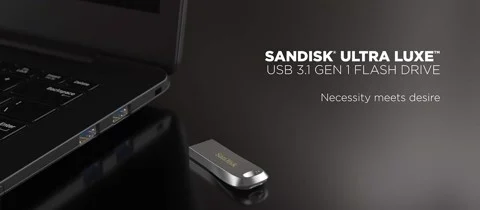 Usb Sandisk Cz74 Ultra Luxe Usb 3.1 - 64Gb