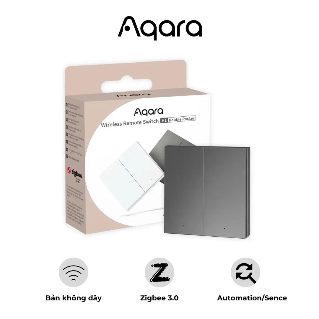 Công tắc ngữ cảnh Aqara H1 2 nút WRS-R02