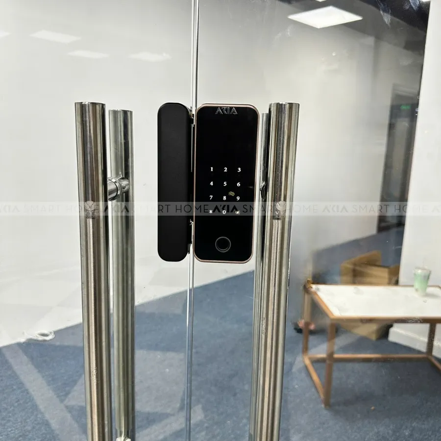Khóa Vân Tay Cửa Kính Akia G08
