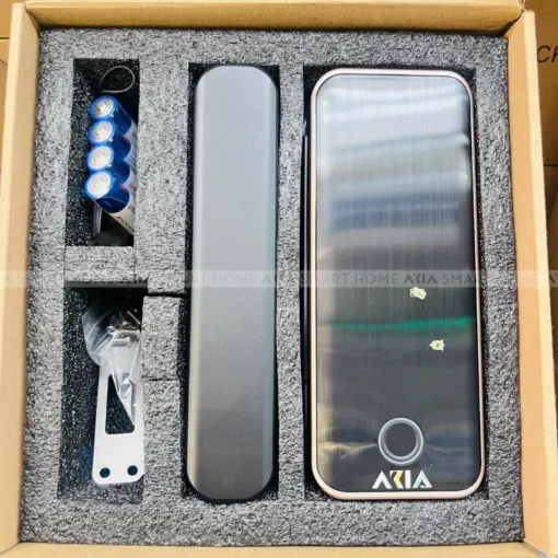 Khóa vân tay cửa kính AKIA G08 - Dùng cho cửa kính lùa 5 in 1