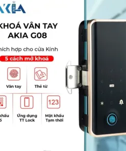 Khóa vân tay cửa kính AKIA G08