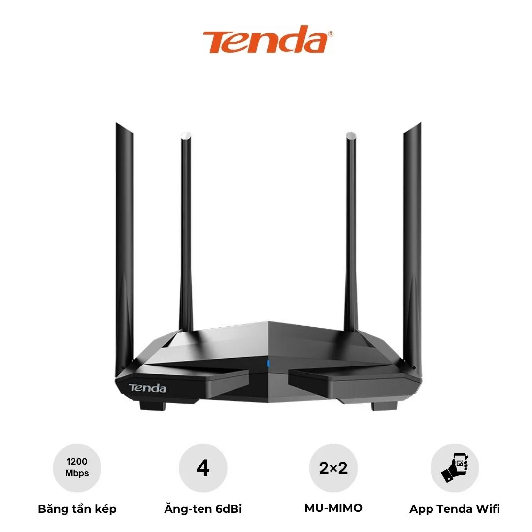 Bộ Phát Wifi AC1200 Tenda AC10 - AKIA Smart Home