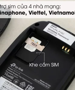Bộ Phát Wifi Di Động 4G Lte Tp-Link M7200 2.4Ghz 150Mbps