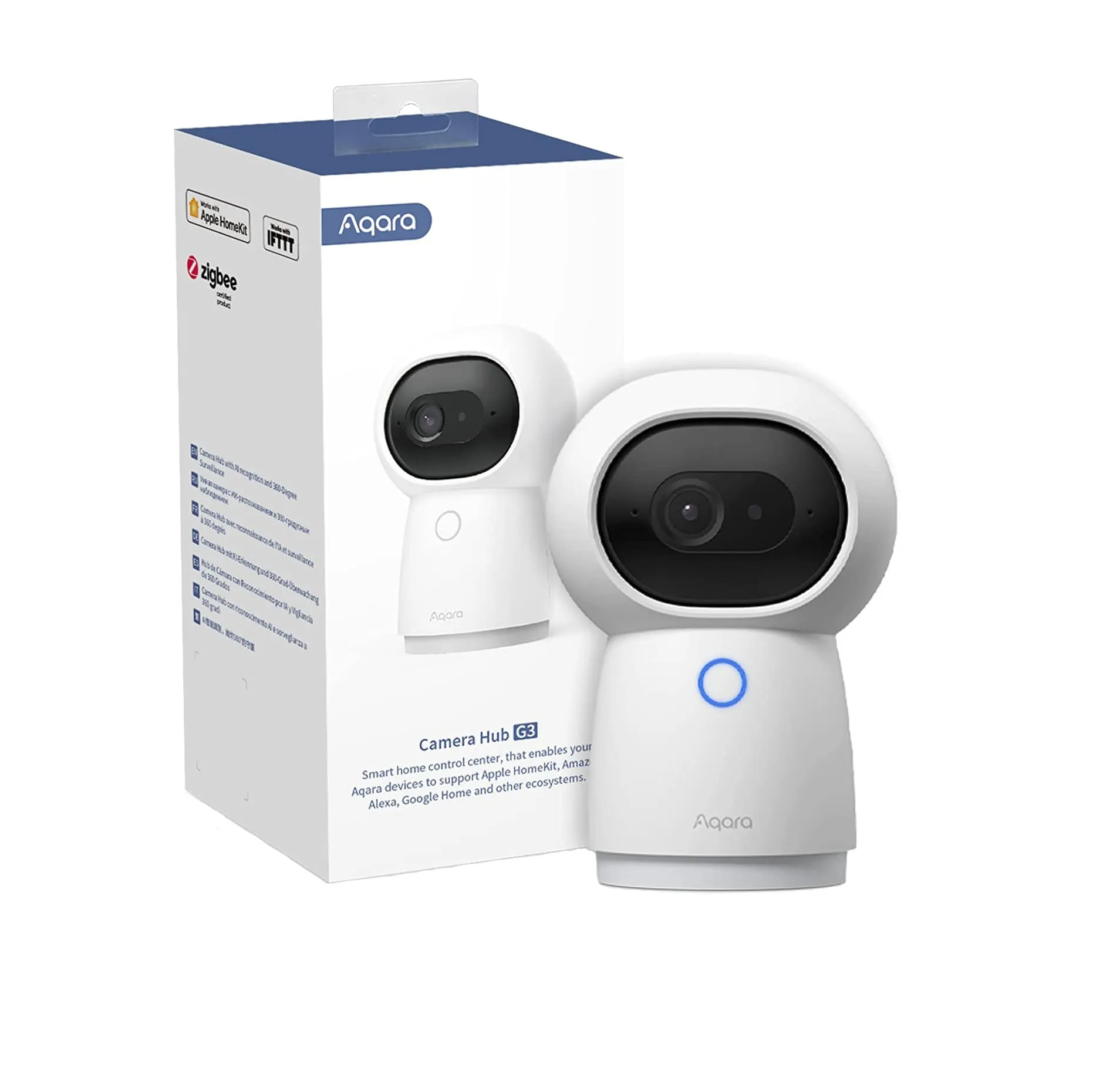 Camera Hub Aqara G3 Indoor 2K AI Tracking Homekit CH-H03 Quốc Tế