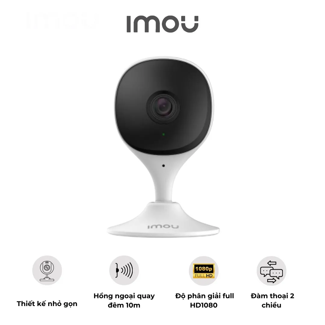 Camera IMOU Cue 2E-D Full HD 2.0MP (1920x1080) phát hiện chuyển động