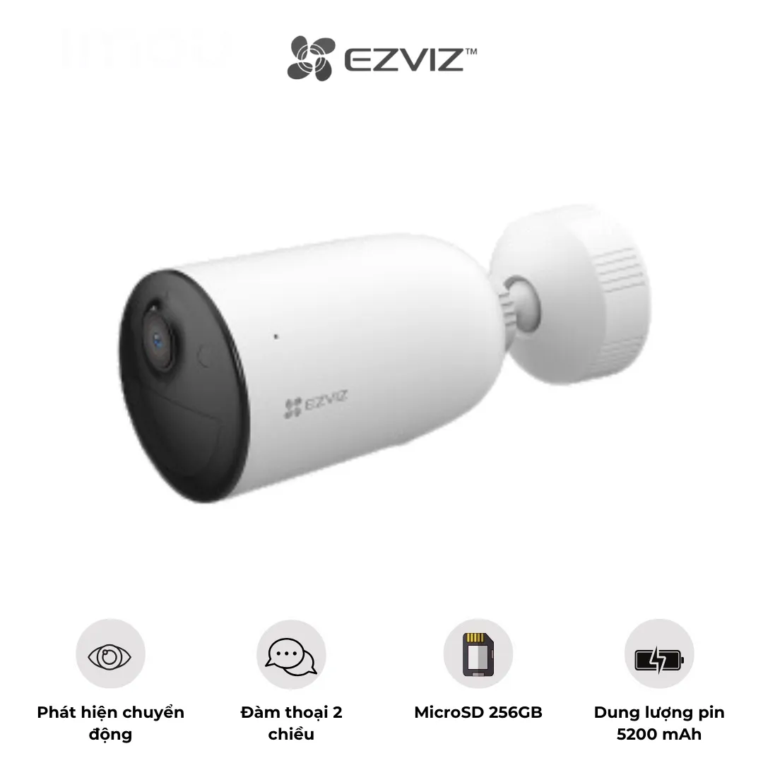 Camera Ngoài Trời Dùng Pin Ezviz CB3 Bản 2MP 1080P