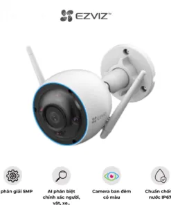 Camera ngoài trời Ezviz H3 bản 5MP quay phim 3K