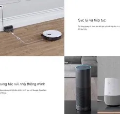 Robot Hút Bụi Lau Nhà Thông Minh Ecovacs Deebot OZMO T8 | AKIA