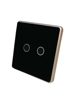 Công Tắc Thông Minh 2 nút Tuya Zigbee 3.0 màu đen chính hãng | AKIA