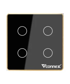 Công tắc cảm ứng thông minh Vconnex - viền nhôm