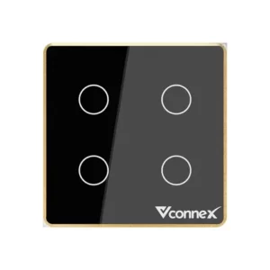 Công tắc cảm ứng thông minh Vconnex - viền nhôm