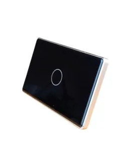 Công tắc điện thông minh Tuya Wifi viền nhôm – kính phẳng | AKIA