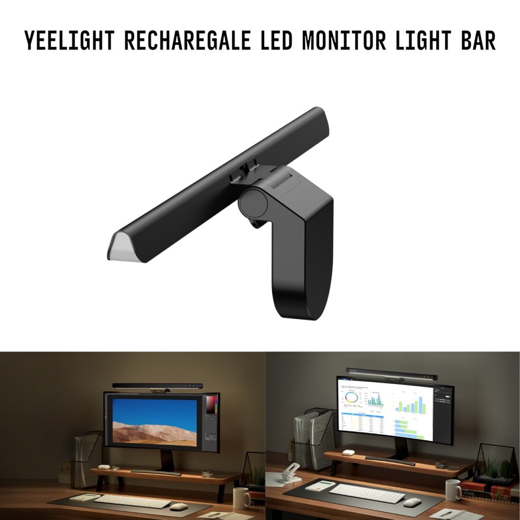 Đèn Kẹp Màn Hình Tích Điện Yeelight Rechargeable Monitor Light Bar