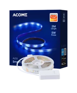 Đèn LED Dây Hiệu Ứng Thông Minh RGB ACOME AL03 16 Triệu Màu Công Suất 5W | AKIA