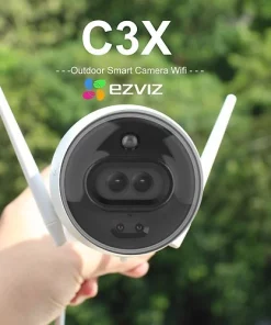 Camera Wifi Ngoài Trời Ezviz C3X Mắt Kép 1080P (C3-6B22Wfr)