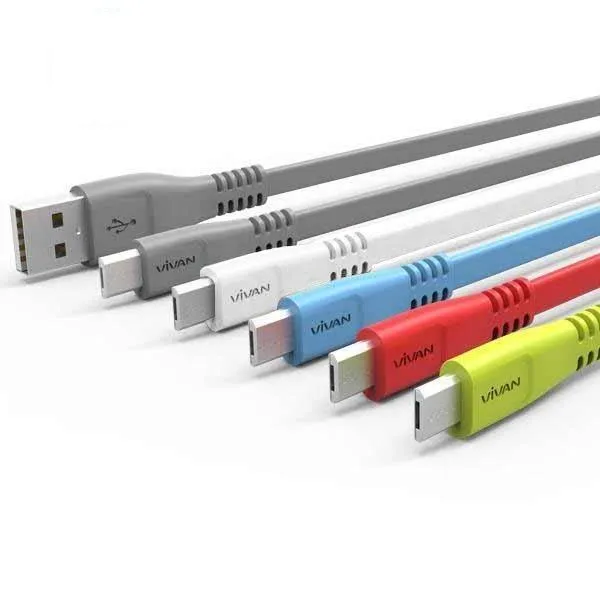 Cáp sạc Micro Vivan nhiều màu CMS100S - AKIA Smart Home