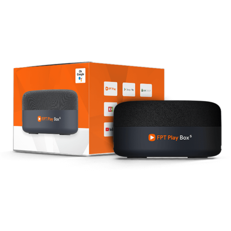 FPT Play Box S – Android TV Box kiêm Loa Thông Minh hỗ trợ giọng nói tiếng việt | AKIA