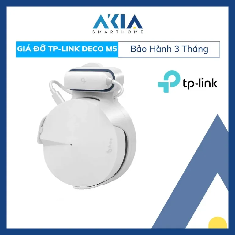 STANSTAR Wall Mount Giá Đỡ Gắn Tường Thu Gọn Dây Cho TP-Link Deco M5 – 1-Pack | AKIA