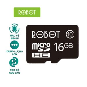 Thẻ Nhớ Microsd Robot 16Gb