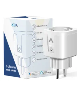Ổ cắm wifi thông minh AKIA 3500W 16A – Tuya smart plug đo điện tiêu thụ, kết nối app Smart Life | AKIA