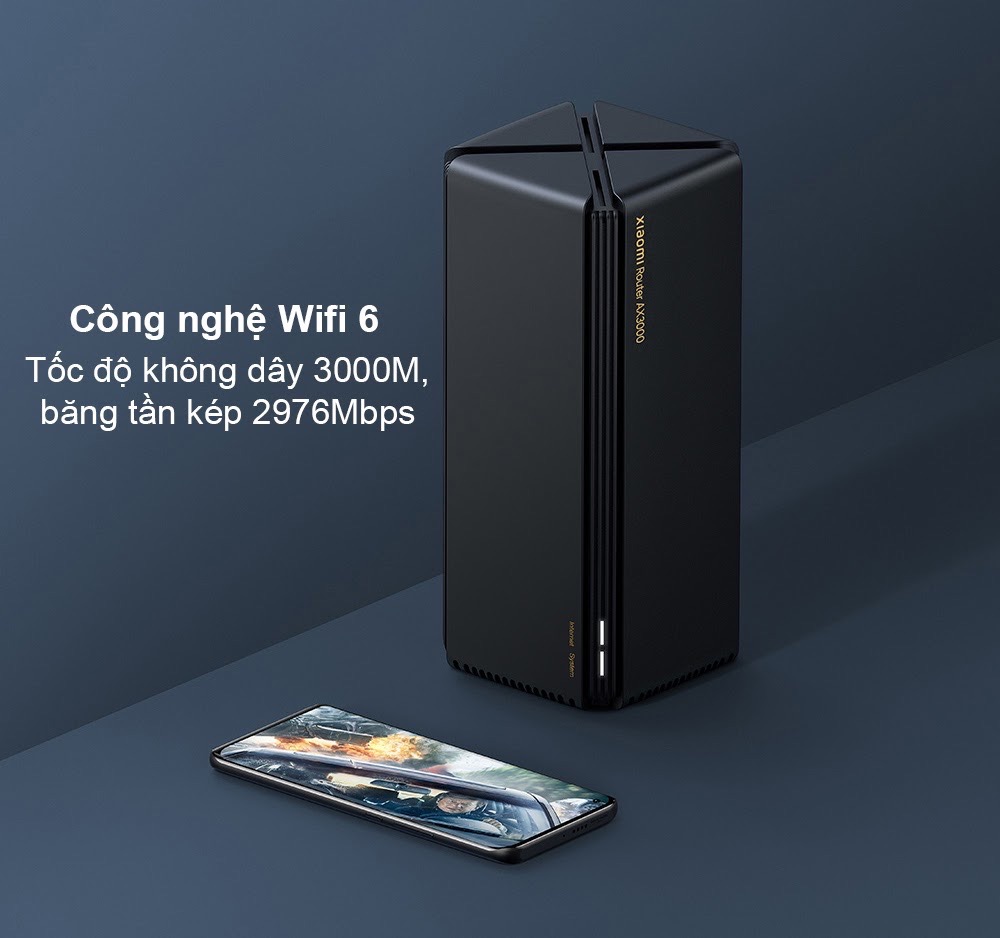 Router Wifi 6 Xiaomi Mesh System Ax3000 (1-Pack) Ra82 - Akia Smart Home