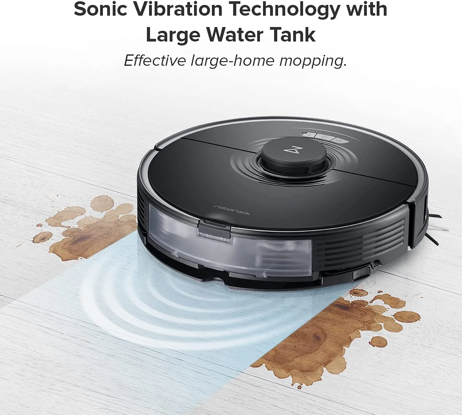 Robot Hút Bụi Lau Nhà Roborock S7 - Thảm Lau Rung Sonic - Màu Đen 3 Robot Hút Bụi Lau Nhà Roborock S7 - Thảm Lau Rung Sonic - Màu Đen