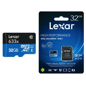 Thẻ nhớ Lexar Micro SDXC Class 10 UHS-IThẻ nhớ Micro SDXC Lexar Class 10 UHS-I