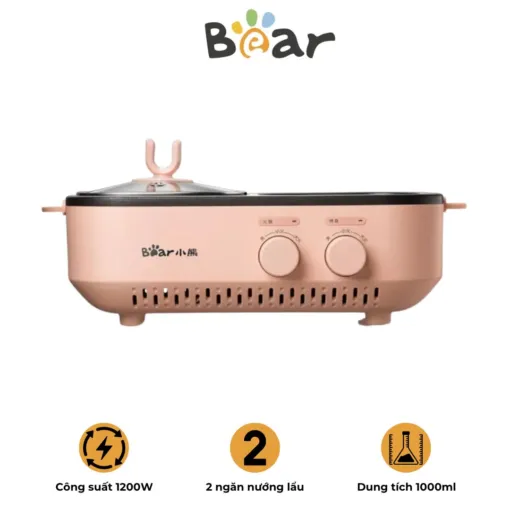 Máy nướng và lẩu Bear DKL-C12D1