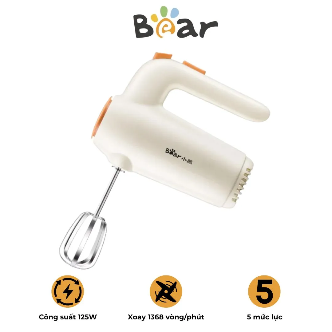 Máy trộn thực phẩm cầm tay Bear DDQ-B01K1