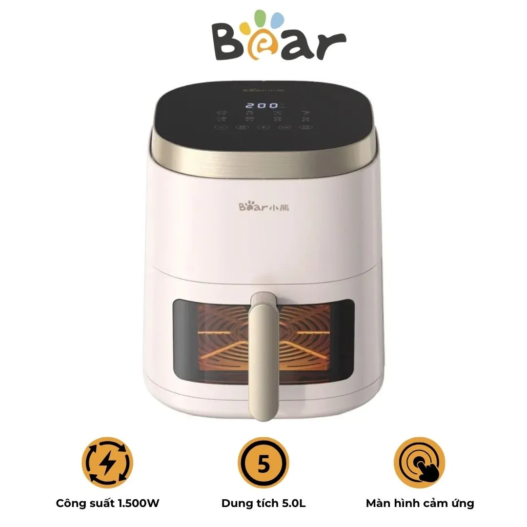 Nồi chiên không dầu Bear QZG-F15E3