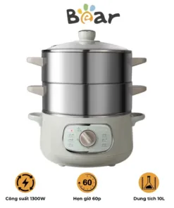Nồi hấp thức ăn Bear DZG-D80G5