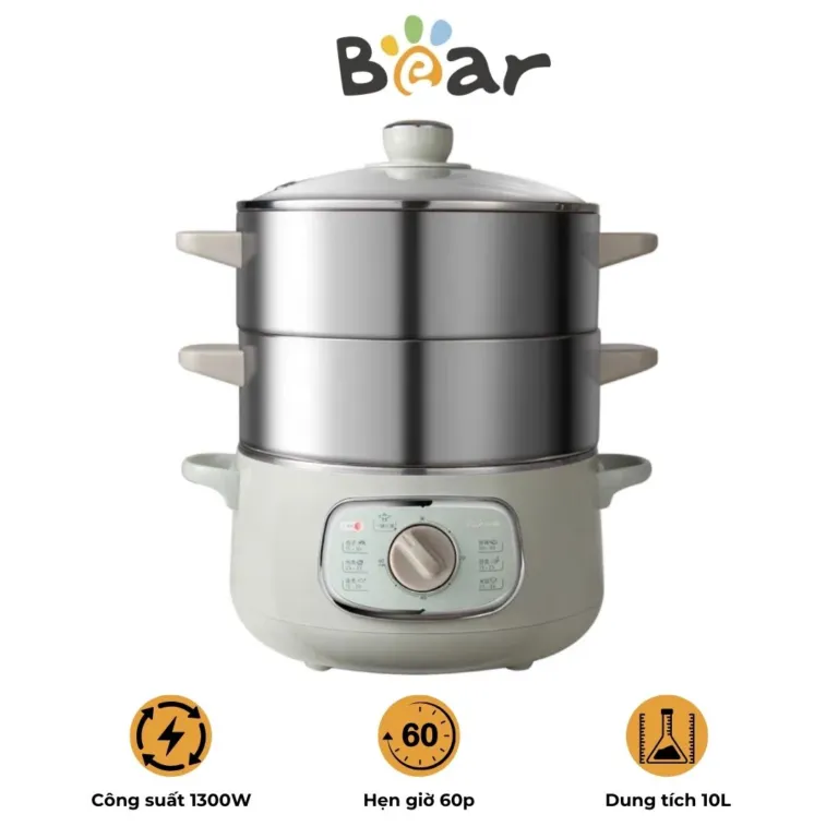 Nồi hấp thức ăn Bear DZG-D80G5 | AKIA