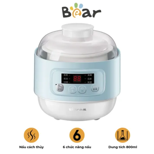 Nồi nấu chậm Bear DDZ-A08G2
