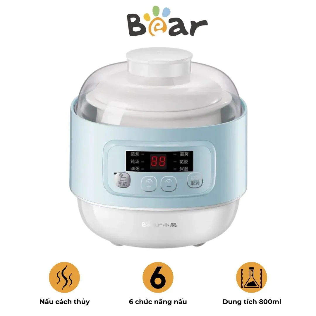 Nồi nấu chậm Bear DDZ-A08G2