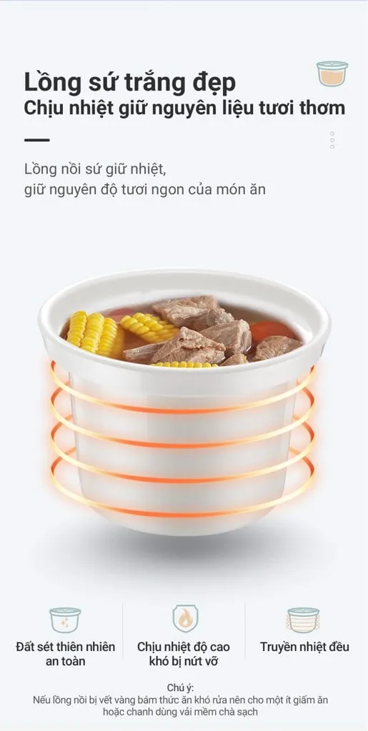 Nồi Nấu Chậm Bear Ddg-D20P1 Nồi Nấu Chậm Bear Ddg-D20P1