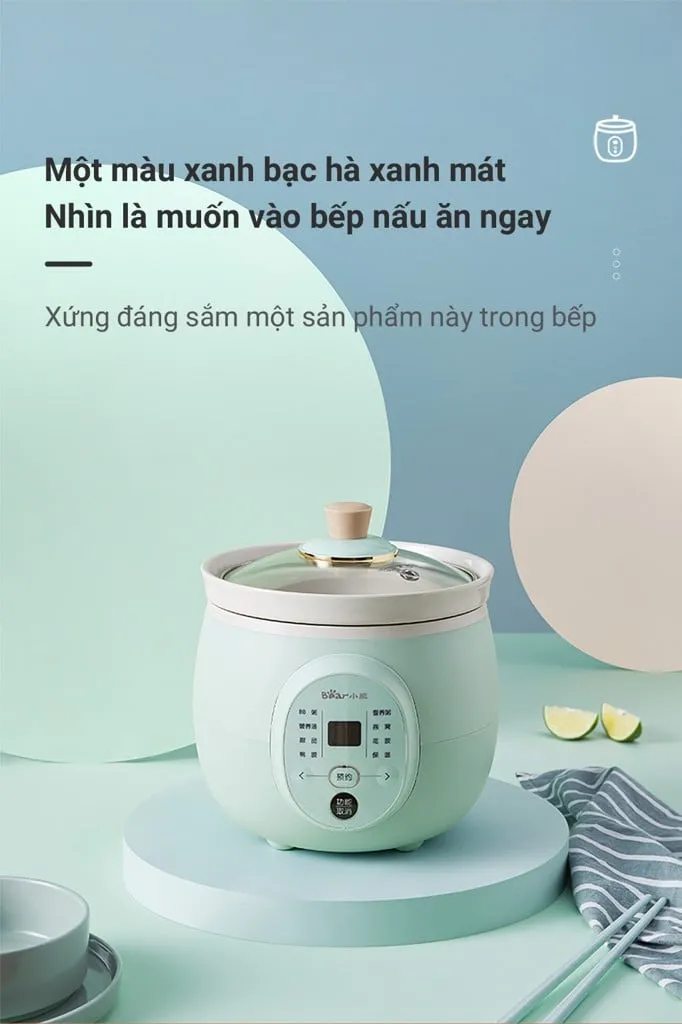 Nồi Nấu Chậm Bear Ddg-D20P1 Nồi Nấu Chậm Bear Ddg-D20P1
