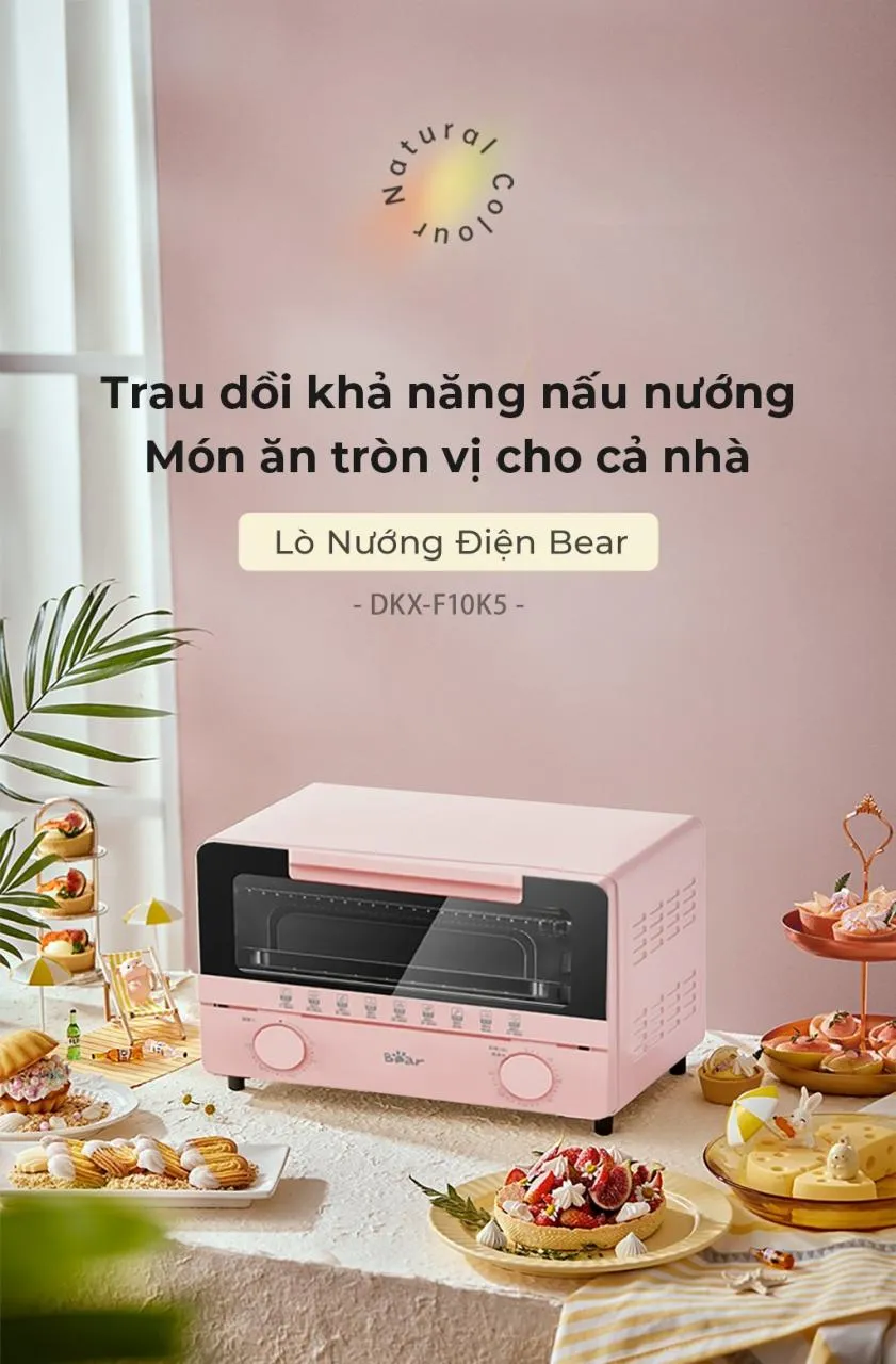 Lò Nướng Điện Bear Dkx-F10K5 Lò Nướng Điện Bear Dkx-F10K5