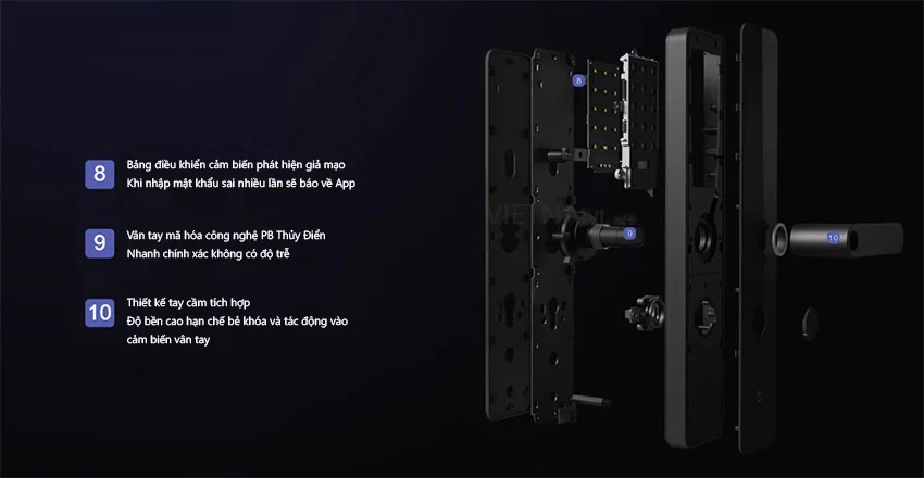 Khoá Thông Minh Xiaomi Smart Door Lock - Akia Smart Home