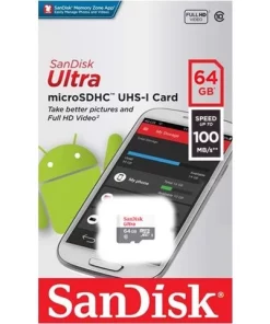 Thẻ Nhớ MicroSDXC SanDisk Ultra 64GB 100MB/s không Adapter