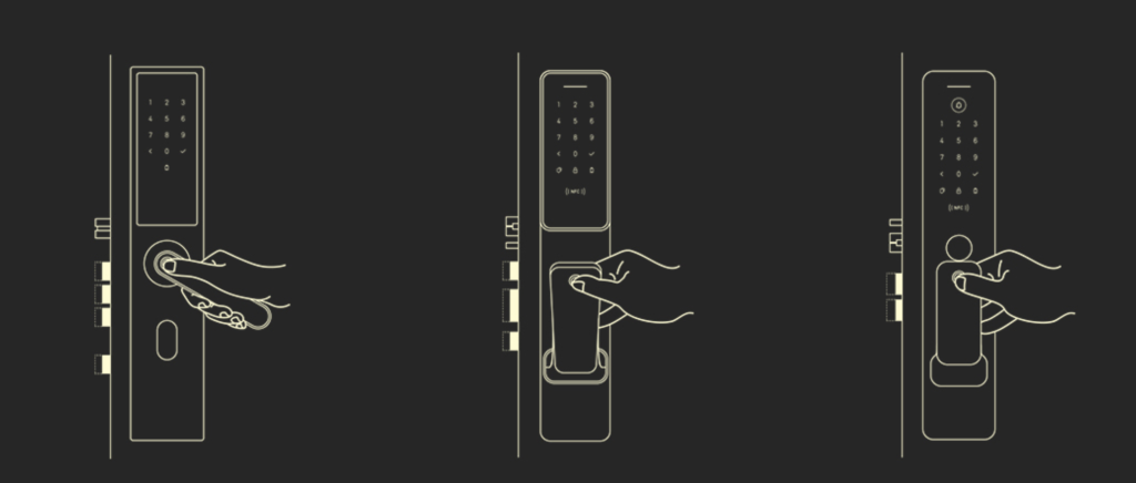 Khoá Cửa Thông Minh Xiaomi Smart Door Lock Push And Pull Automatic Cung Cấp Tới 7 Tùy Chọn Khóa