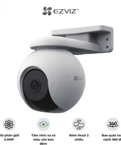 Camera EZVIZ Wifi Ngoài Trời H8 Pro - 5MP