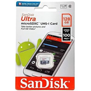 Thẻ Nhớ MicroSDXC SanDisk Ultra 128GB 100MB/s không Adapter - Hàng Chính Hãng