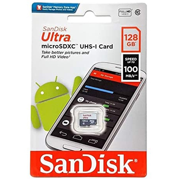 Thẻ Nhớ Microsdxc Sandisk Ultra 128Gb 100Mb/S Không Adapter