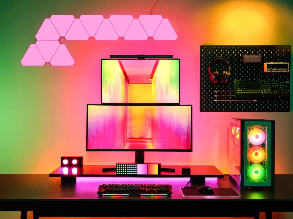 Yeelight Fun Sẽ Là Cái Tên Đáng Trông Đợi Cho Những Ai Nghiện Setup, Decor Góc Làm Việc. Yeelight Cube