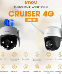 Camera Dùng Sim 4G Imou Cruiser 2Mp 4G S21Ftp